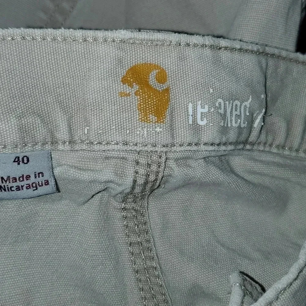 Carhartt Mens Force Relaxed Fit Ripstop Cargo Work Short Size 40 - Picture 14 of 15